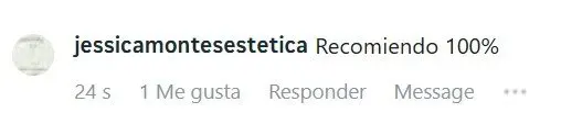 Captura de conversación con cliente Jessica Montes