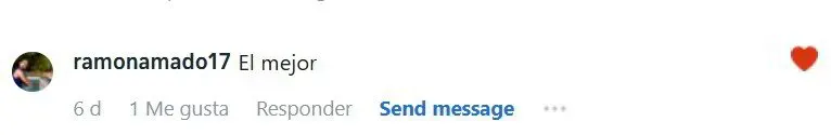 Captura de conversación con cliente Ramona Mado